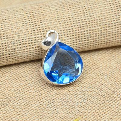 Tanzanite Gemstone krásné šperky 925 masivní stříbro ručně vyráběný přívěsek k narozeninám