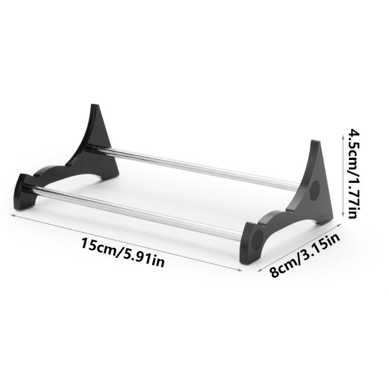 Speakers Holder, Gloss Acrylic Desktop Accessory with AntiSlip Feet for 2024 Speakers