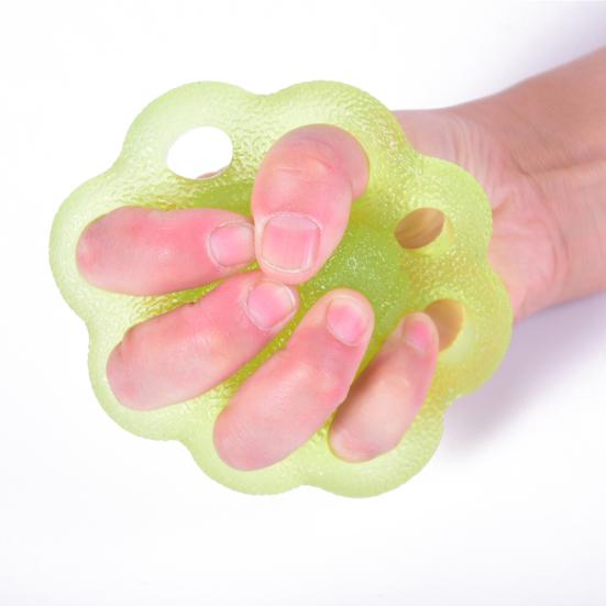 Hand Grip Exerciser Ball High Elasticity Bump Design Recovery Training Hand Acupuncture Point Activation Grip Strengthener Ball for Home