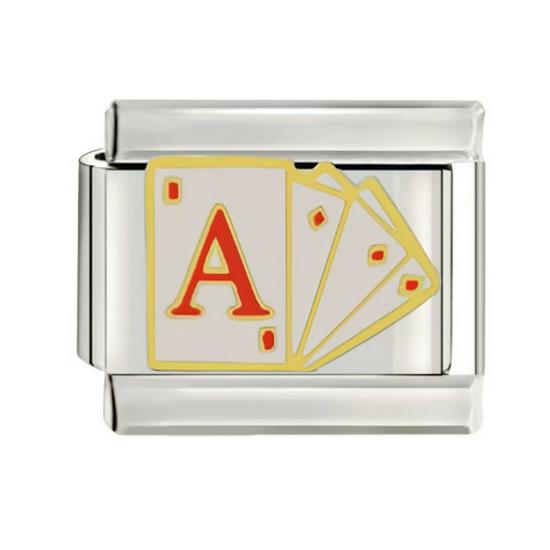 Italian-Style DIY Jewelry Bracelets: Cross-Border Spot Goods with Classic English Patterns, Various Styles