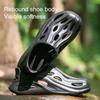 1pair Men Breathable Non Slip Slippers Thick-Soled Soft Sandals Fashion Comfortable Slides Beach Shoes Wading Clogs