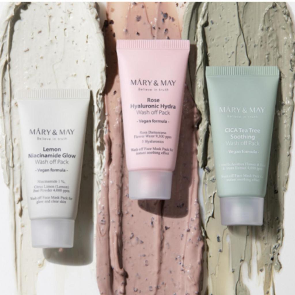 [Mary&May] Wash Off Mask Mini Gift Set