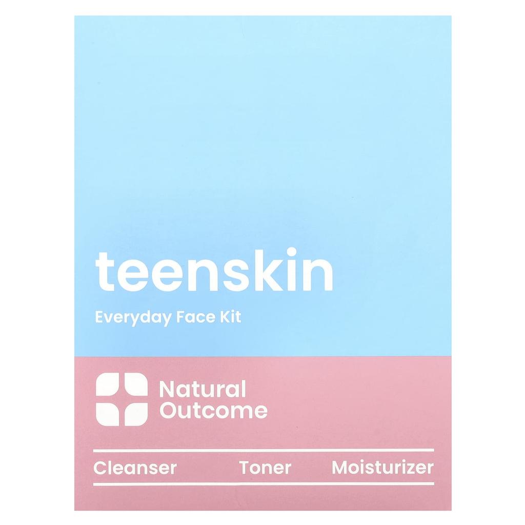 Teenskin, Everyday Face Kit, 3-piece Kit