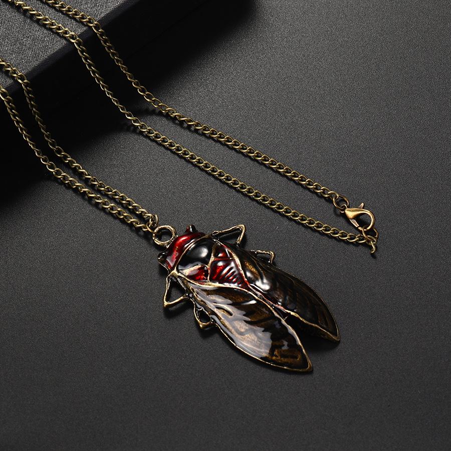 European & American Retro Cicada Necklace