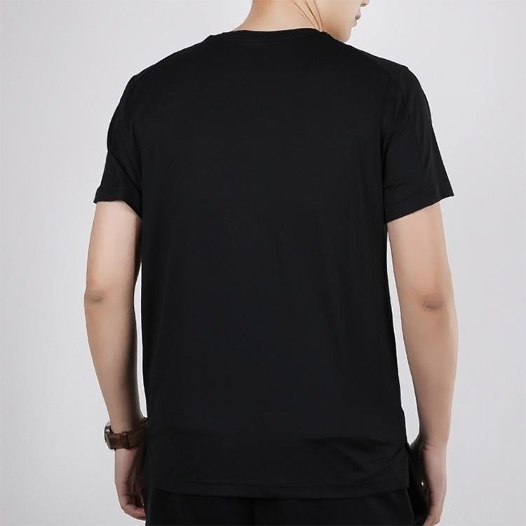 Nike Dri-Fit Printed Training Top Short Sleeve T-Shirt Men Tops Black CJ4634-010