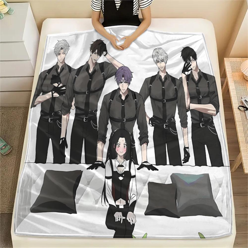 

1PC Love and Deepspace Sylus Print Flannel Blanket, High quality All Seasons, Home Decor, Warmth and Comfort, Perfect for Christmas Gifts 80cm x 120cm