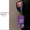 Monster doll for iphone16 iPhone case 15 double bracket 14 oblique span lanyard 13 silicone 17 simple