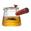Side Handled Electric Pottery Stove Teapot High Temperature Resistant Thickened Teapot Household Heat Resistant High Borosilicate Glass Filter Tea Pot