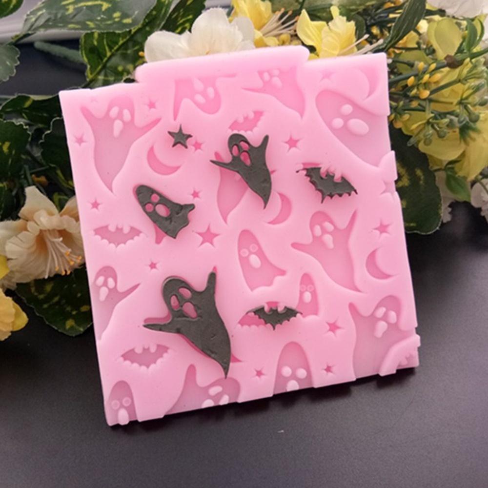 Halloween Ghost Silicone Fondant Mould Sugarcraft Tool Baking Chocolate Mold