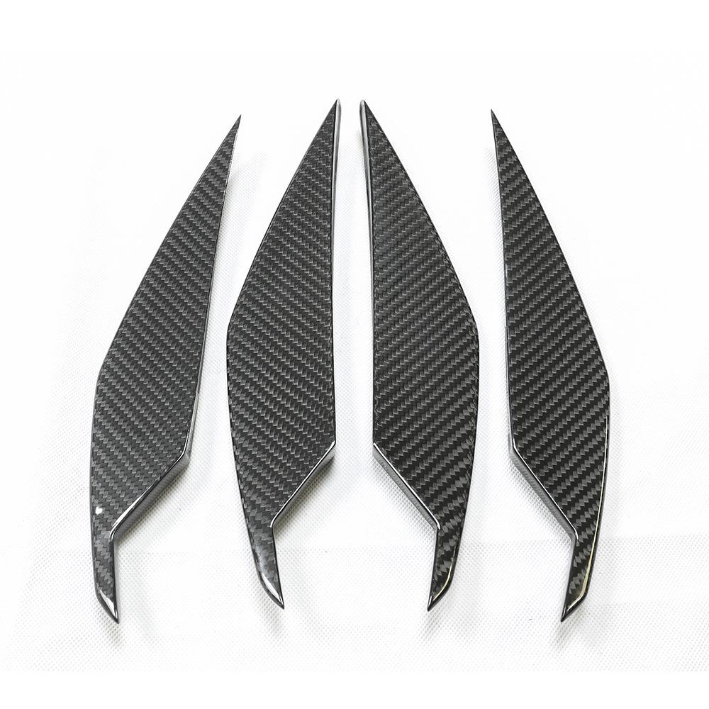 Compatible BMW M3/M4 G80/G82 MP/VS Style Carbon Fiber Hood Vents & Front Canards