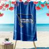 Hertha BSC Print Strandtuch, Großes Weiches Schnelltrocknendes Handtuch für Strand Camping Schwimmen