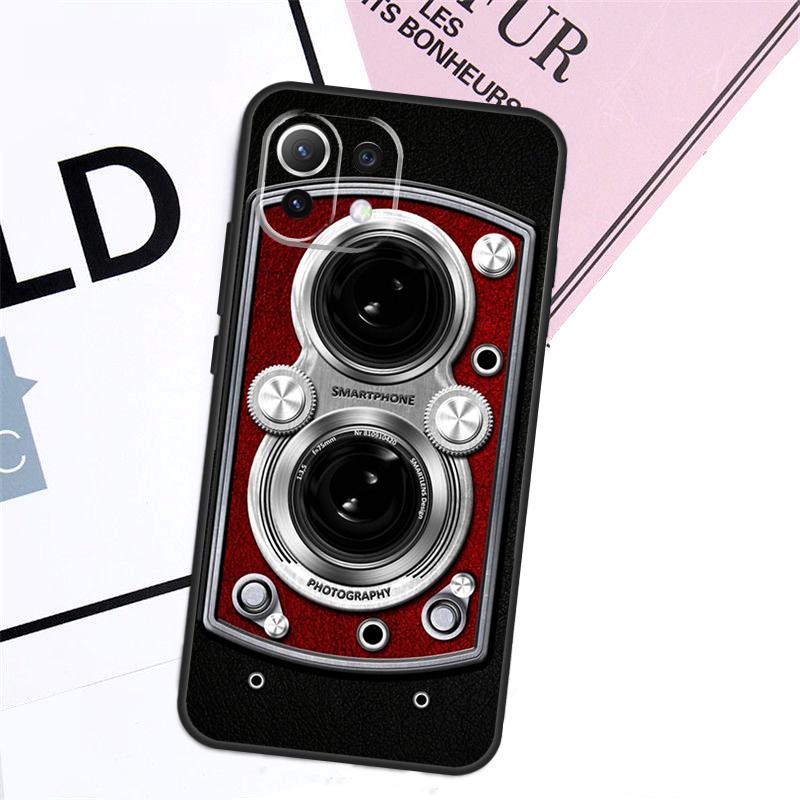 Retro Nostalgia Camera Case For Xiaomi 15 14 17 Ultra 13T 14T 15T Pro POCO F8 Ultra F7 F5 F6 X3 X5 X6 X7 Pro Cover
