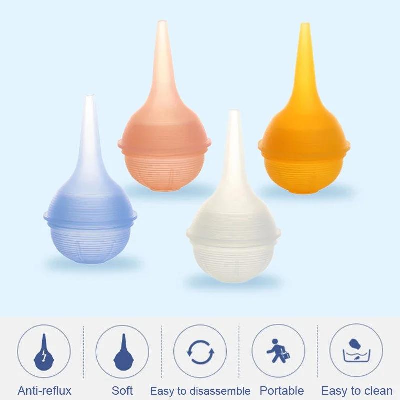 Handheld Newborn Spherical Silicone Nasal Suction, Child Care Nasal Suction Device,baby Anti Reflux Design Nasal Cleaning Device