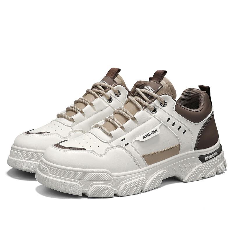 

New Matching High Heels Mens Boots Autumn Outdoor Sports Trend Increase High Tie Teen School Shoes 39