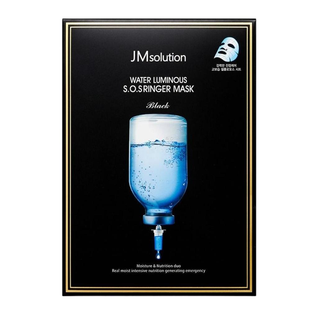 JMsolution Water Luminous S.O.S Ringer Mask Plus, Intense Hydration & Deep Moisture, 35ml x 10 Sheets