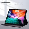 For iPad Mini (2024)/(2021) Case 3D Effect Cat Pattern Leather Stand Table Cover with Wallet,Stylus Holder
