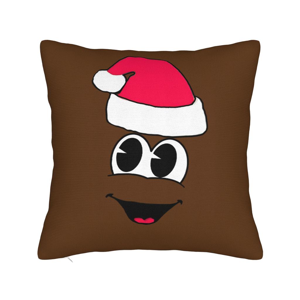 Mr Hankey Howdy Ho The Christmas Southparkd Pillowcase Polyester Cushion Cover Gift Throw Pillow Case Cover Home Zipper 18'