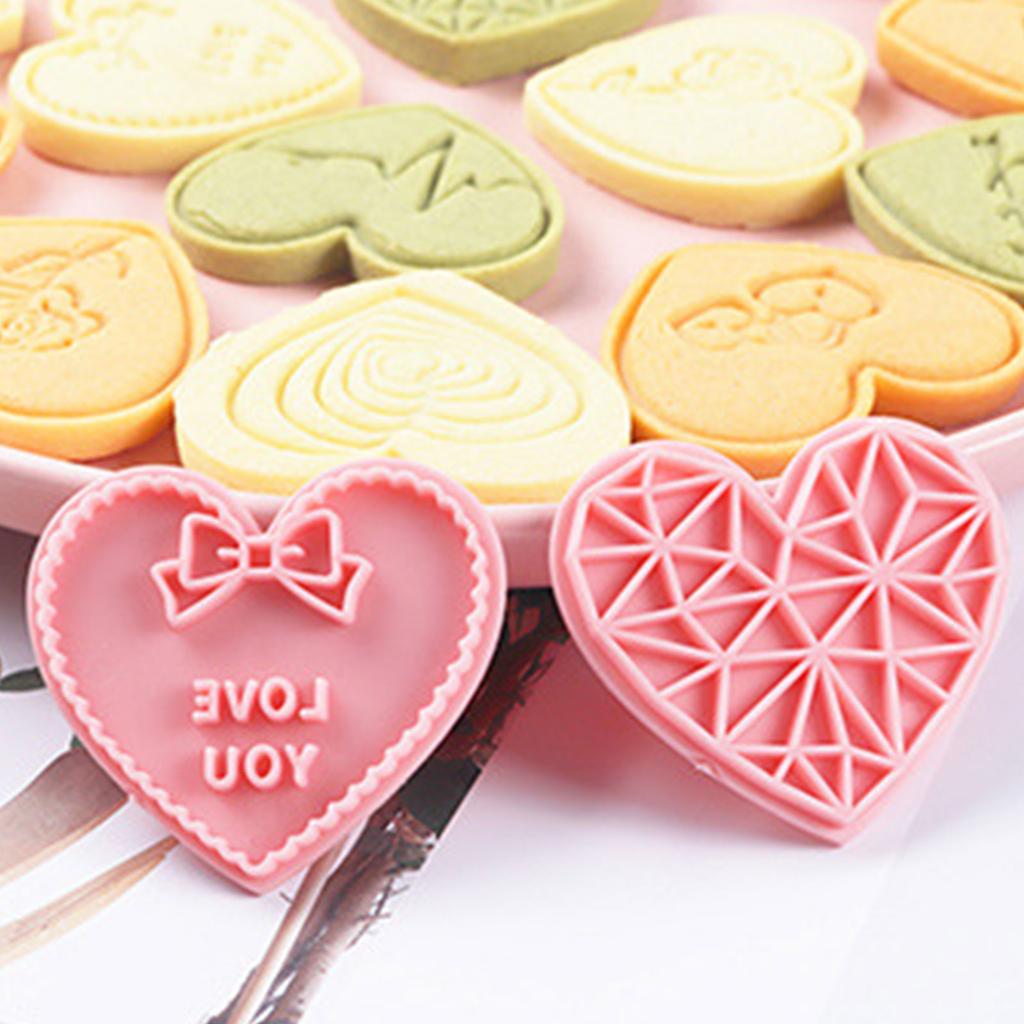 Biscuit Molds Cookie Molds Valentines' Day Series Biscuit Cutter Cookie Tool Perfect for Baking Enthusiasts Present