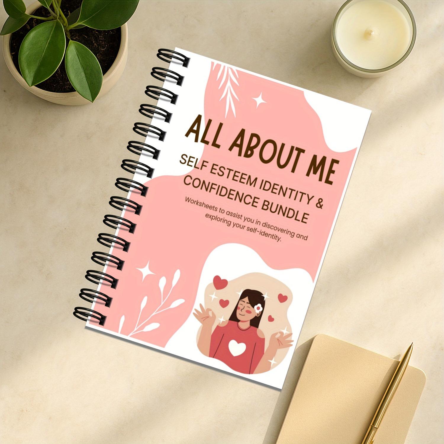 Self-Esteem & Confidence Workbook: Boost Self-Worth, Identity, and Positivity A5