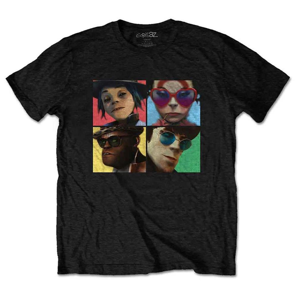 Gorillaz Humanz Band Logo T Shirt XL