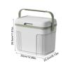 Portable Picnic Lunch Cooler With Handle 10L Camping Fridge Cooling Box Insulation Box For Auto Outdoor Camping Accessories
