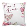 Happy Valentine's Day Theme Digital Printing Short Plush Pillow Covers for Car Sofa Office Cushion Cover Home Goods 60x60cm