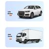 3 In1 Car Cigarette Lighter Socket Splitter with 10A Insurance Tube 2 USB Car Charger Splitter Extender LED Blue Light Indicator