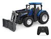 Large Remote Controlled Blue Tractor Toy Little Farmer Bulldozer