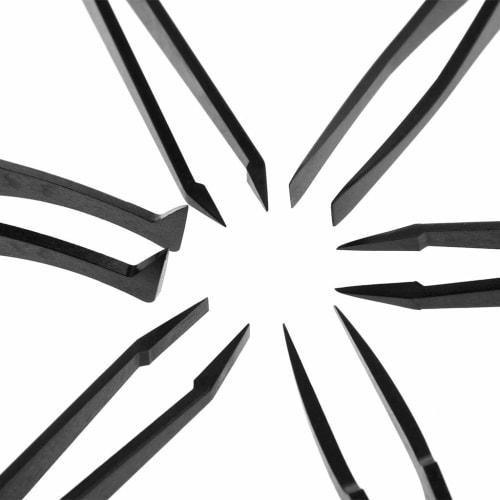 Multifunctional Plastic Tweezers Anti-Static Electronic Industry Maintenance Nail Tools Home & Kitchen for Health & Beauty