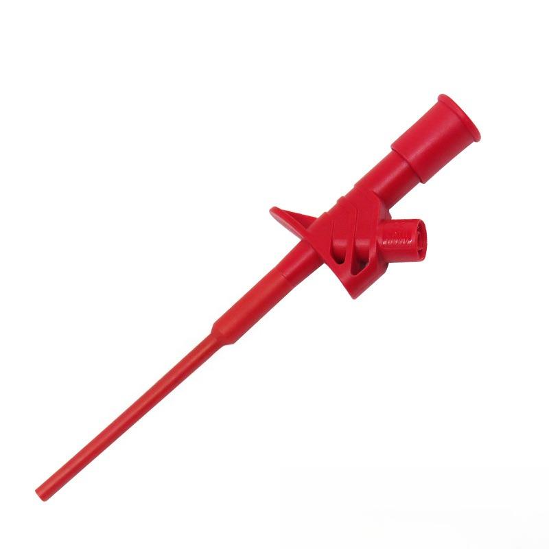 Quick Test Hook Clip CAT III 1000V High Voltage 10A Current Flexible Professional Insulated Testing Probes with 4mm Socket