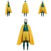 Iøjnefaldende Wanda Vision Cosplay Kostume Jumpsuit Kappe Outfits Til Halloween