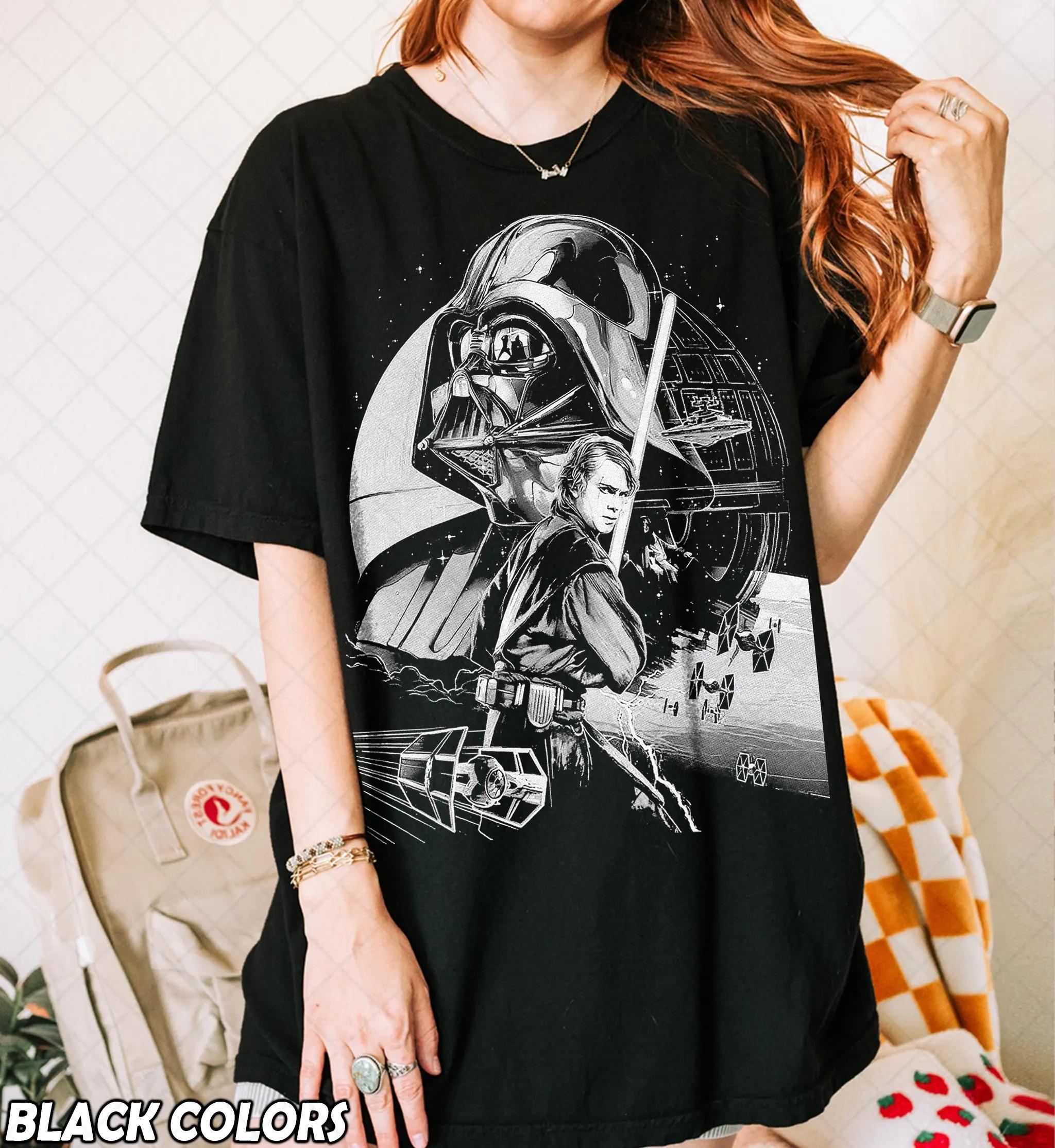 Retro Walker Shirt Hayden Christensen Darth Vader Comfortable Color Printed Tshirt Unisex Gift Tshirt S