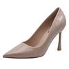 SX988-1 customized women's shoes European and American patent leather sexy super high heels Korean version simple pointed thin heel single shoes