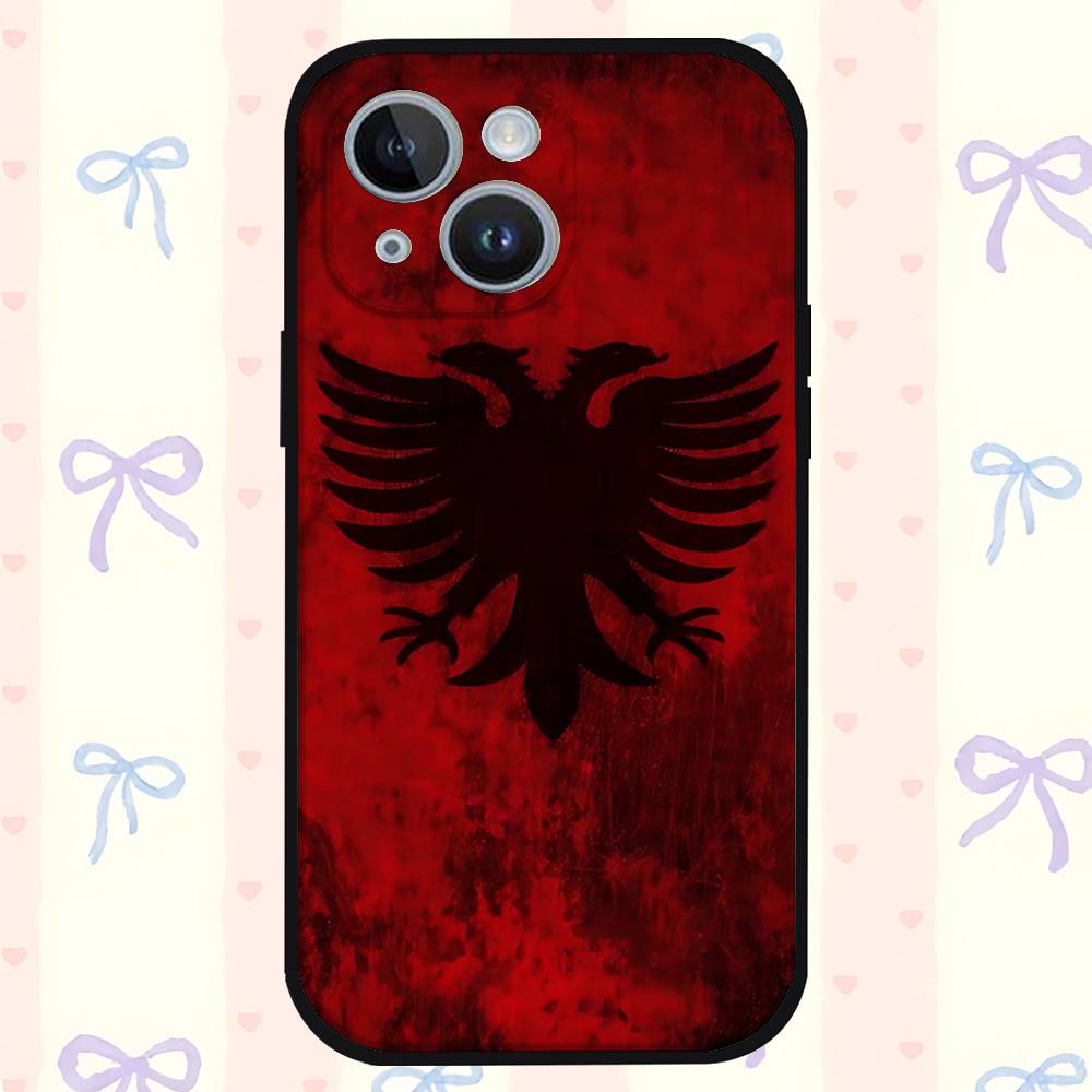 A-Albania F-Flag Phone Case For IPhone 17/16/15/13/14 Pro Max/ 11Plus/X/Xr/Xs Max/12mini