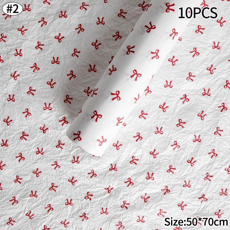 10 Stück Schleifenblumen Geschenkpapier Koreanisch Wasserdicht Floristen Strauß Verpackungspapier Für DIY Abschluss Hochzeit Geburtstag Geschenk