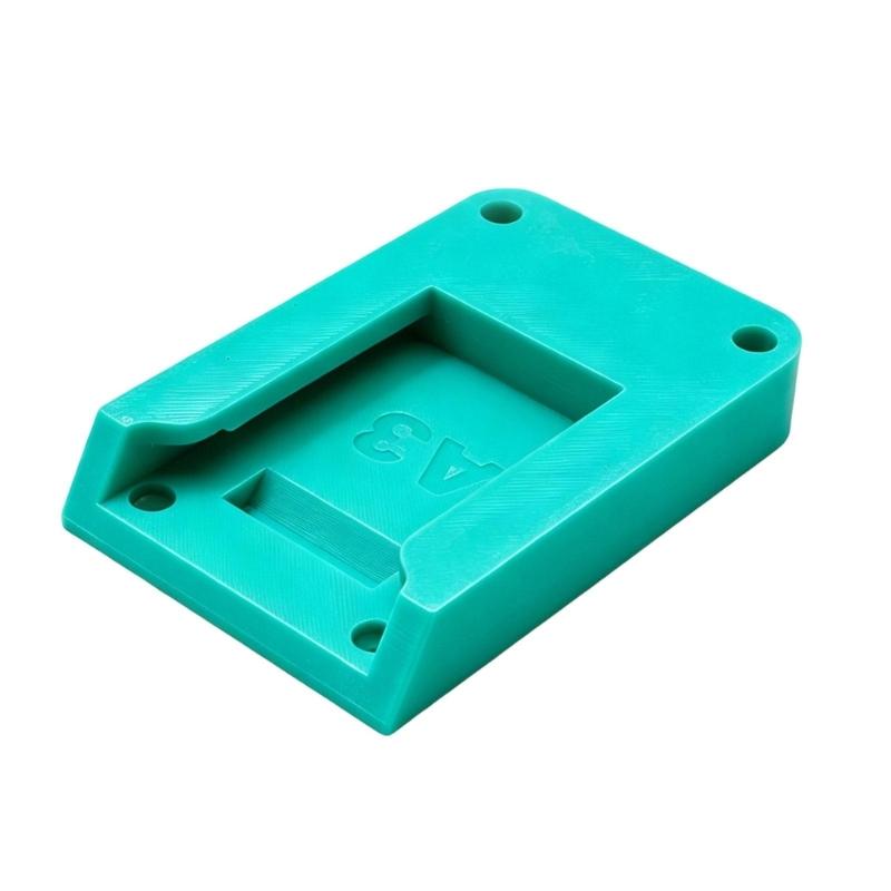 Wall Mounted Battery Storage Organizers Plastic Display Rack Drop Resistant Battery Tool Holder Base Fixing Devices
