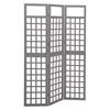 Vidaxl 3-Panel Room Divider/Trellis, Fir Wood, 121X180 Cm