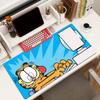 Cartoon cute G-Garfield Mouse Pad Square Office Gaming Desk Mat Waterproof Non-Slip Rubber Decorative