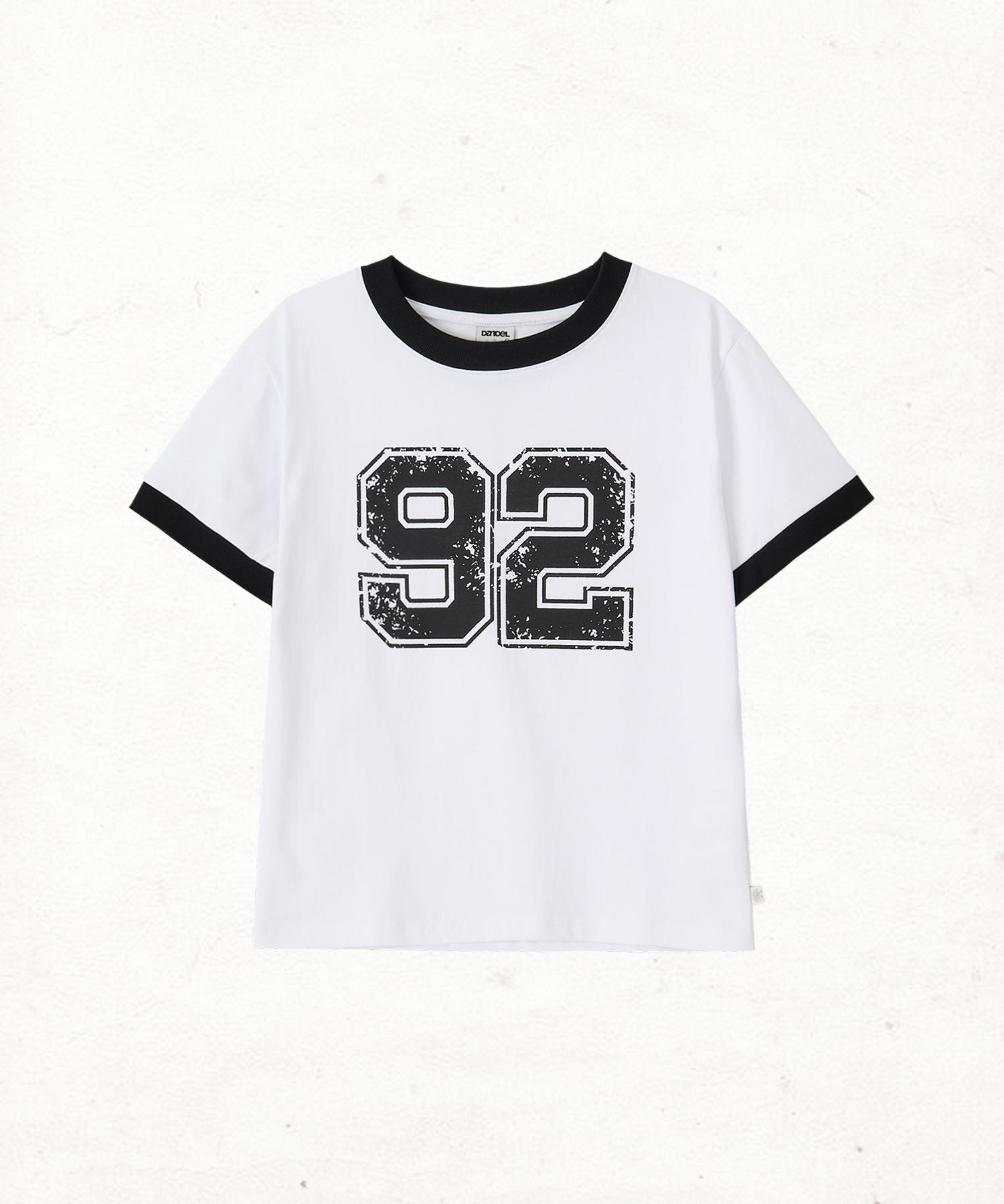 Dandel Dd 92 Cracked Ringer Tee (White) 2