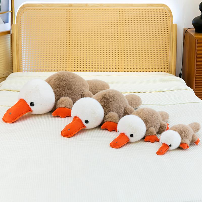 Neues farblich passendes Schnabeltier Puppe Plüschtier hässlich süßes Entlein Kinder Stoffpuppe Mädchen Geburtstagsgeschenk Puppe