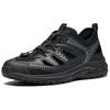 Anta Fabric Synthetic Leather Trendy Splicing Stitching Non-Slip Breathable River Shoes Men Shoes Black 912626655-5