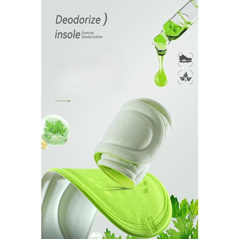 2/12 buc. Branțuri ortopedice din spumă cu memorie unisex, branț dezodorizant, pantofi sport, absoarbe transpirația moale, accesorii antibacteriene pentru pantofi