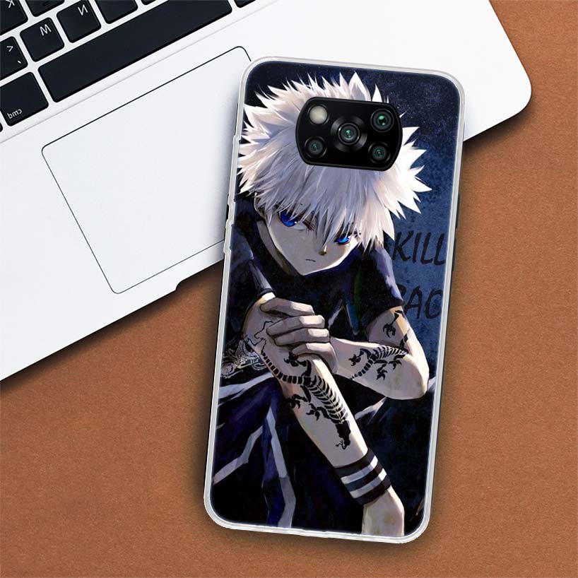 Hunter x Hunter Killua Zoldyck Phone Case For Xiaomi Mi 11 Lite 11i 12X 12 9 8 11T 10T 9T Pro 10 5X 6X Ultra 5G Cover Coque Capa