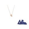Swarovski Hyperbola Rose Gold Tone Plated, Faux Crystal Necklaces Women's Rose Gold 5419853