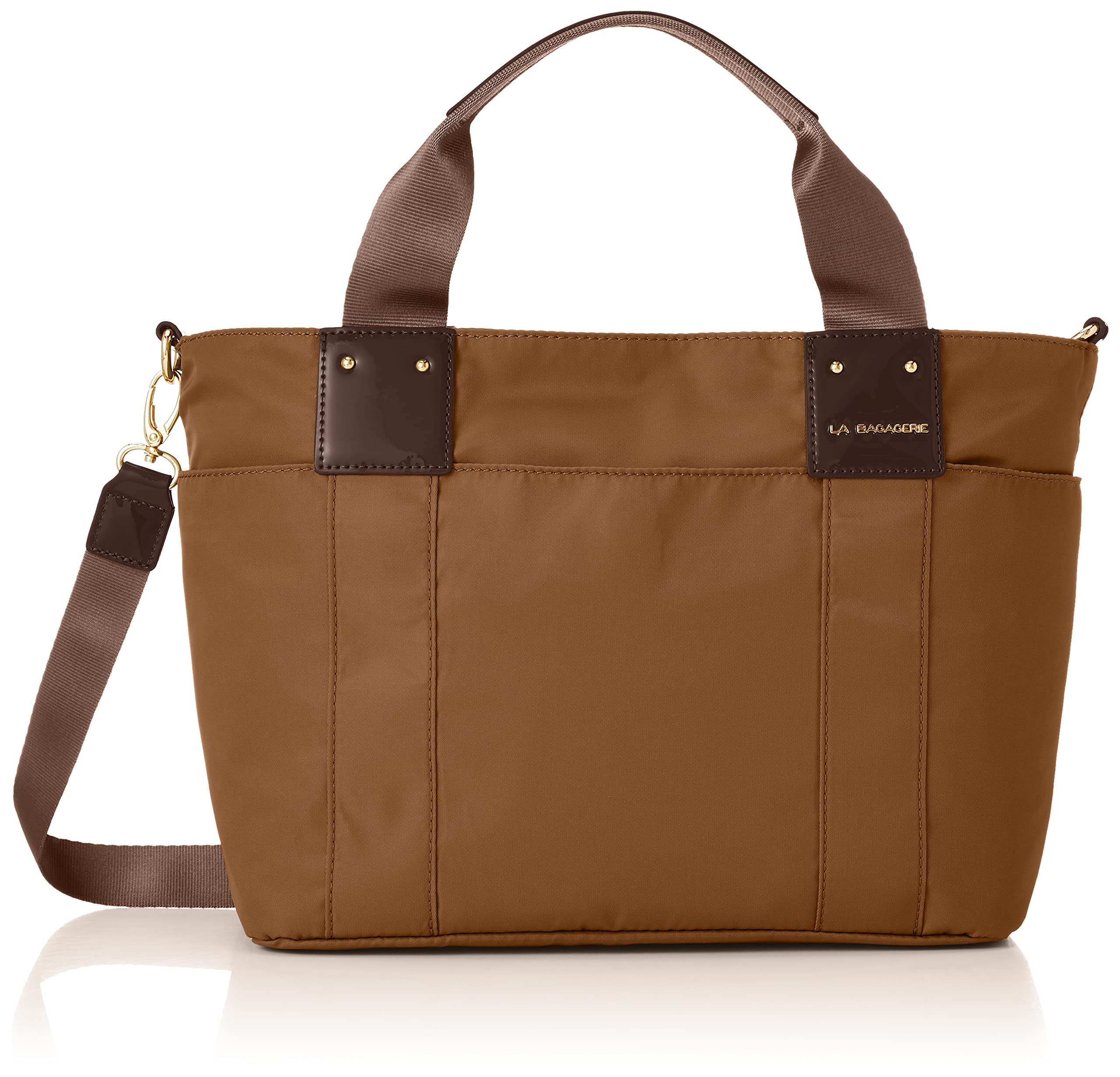 

Tote Bag 2WAY Nylon Tote Brown [Ravaga Jerry] Women s (20)