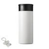 Stainless Steel Water Bottle Insulates Hot and Cold Double Vacuum Includes Original Tag J-Kitchens Mug, 200ml, Water, Insulation, White,