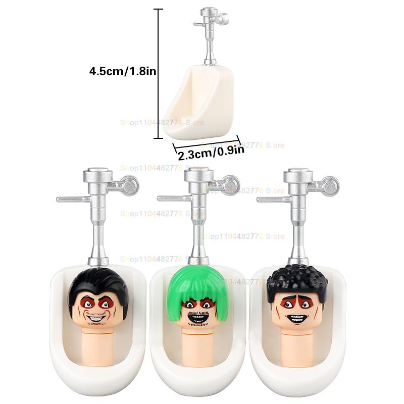 Nuevas Figuras KDL SWAT Skibidi Toilet Man Anime Juguetes de Bloques TvMan Titan Cameraman Speakerman Ladrillos Modelo Juguete Para Regalo de Cumpleaños de Niño