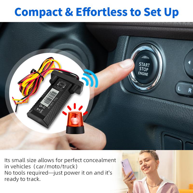 Tracker GPS ST-901 Dispozitiv de urmărire vehicule 4G Trackerking Impermeabil Motocicletă Mașină GPS GSM SMS cu Urmărire în Timp Real