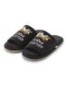 Gelato Pique HOMME Airy Moco Sleeping Dog Applique Room Shoes PMGS252947 DGRY Free Size