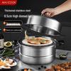 maxcook Multi-Function 2-Layer Steamer Pot